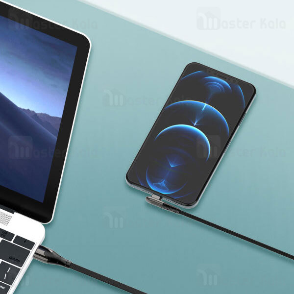 کابل لایتنینگ الدینیو LDNIO LS581 Lightning Fast Charging Data Cable طول 1 متر و شدت جریان 2.4 آمپر